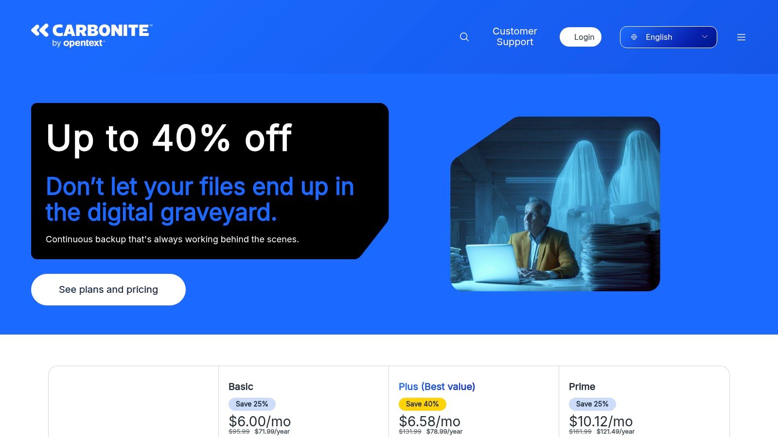 Carbonite (by OpenText)