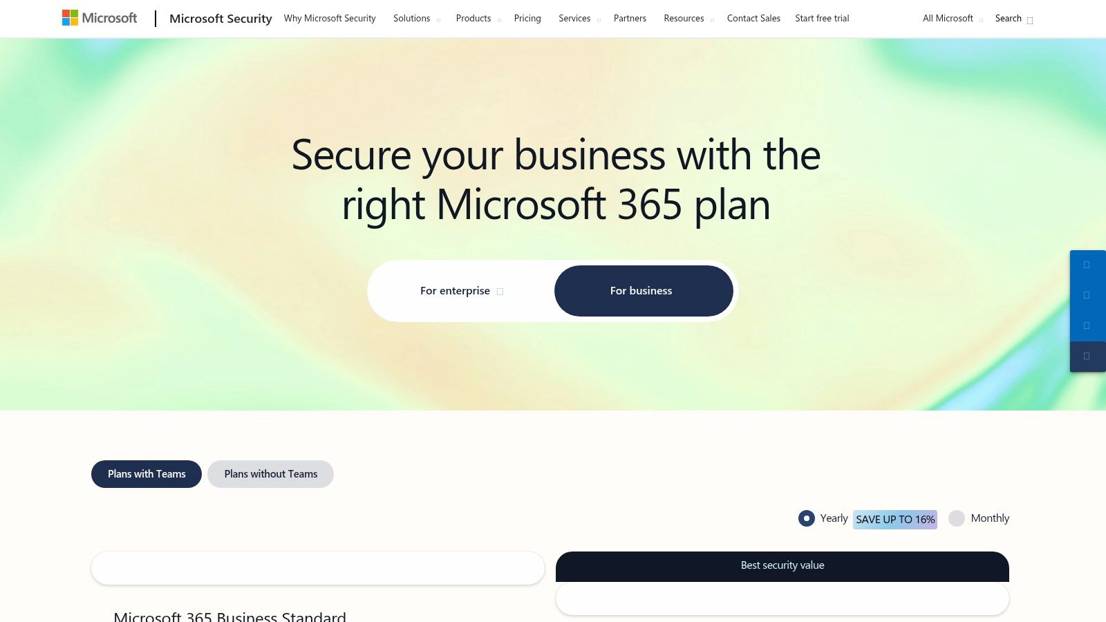 Microsoft – Defender for Business (SMB) via Microsoft Security