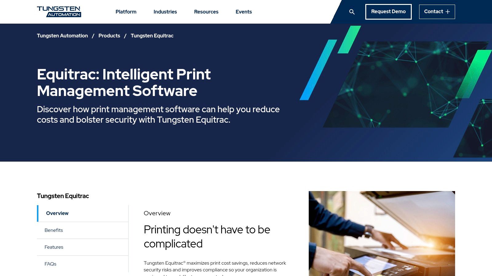 Tungsten Equitrac (formerly Kofax Equitrac)