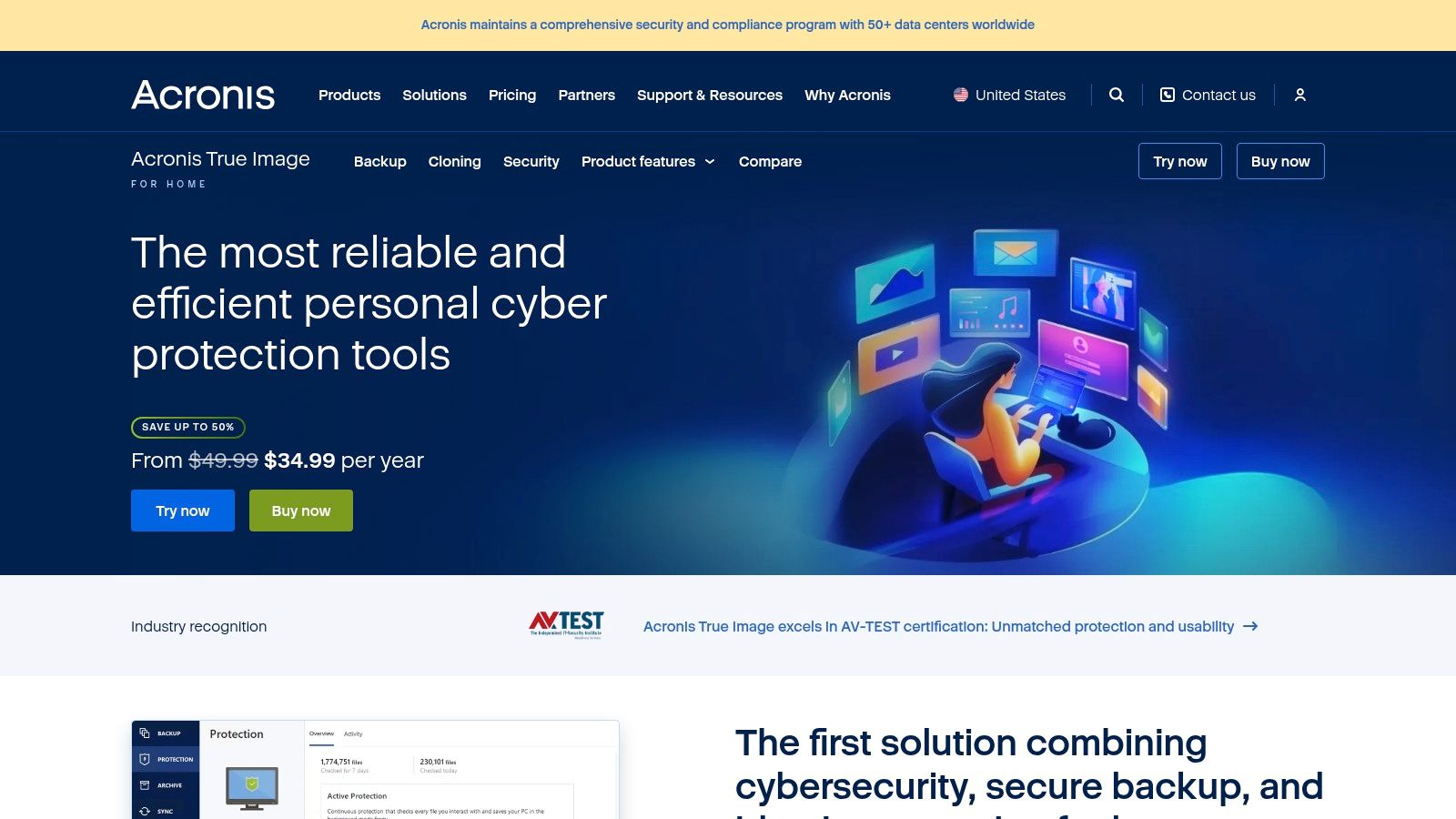 Acronis – Cyber Protect Home Office / True Image Cyber Security