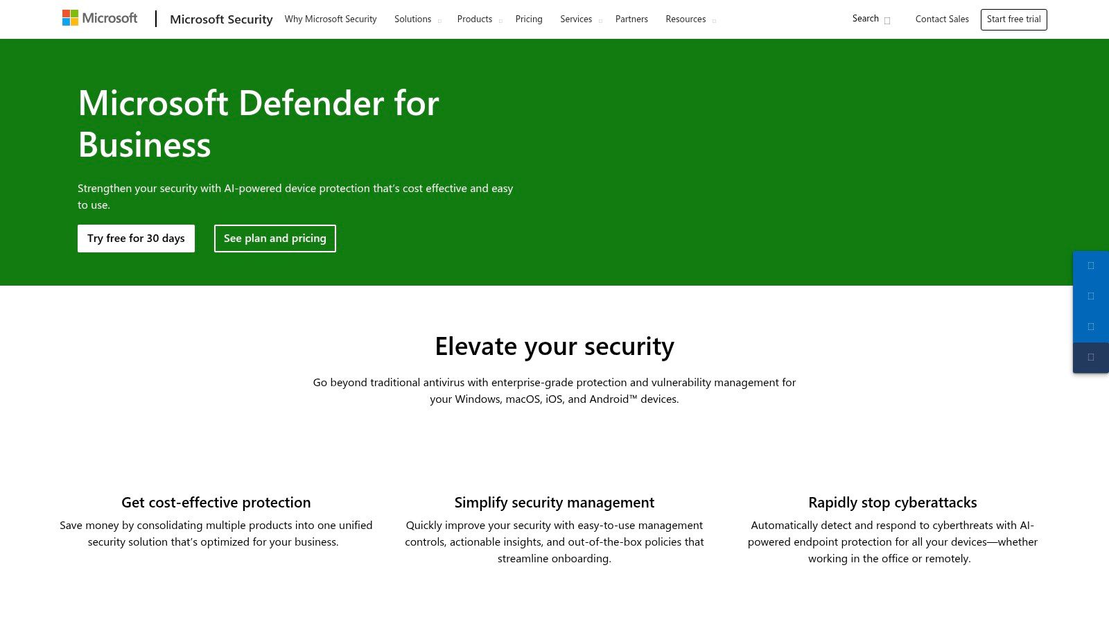 Microsoft Defender for Endpoint/Business