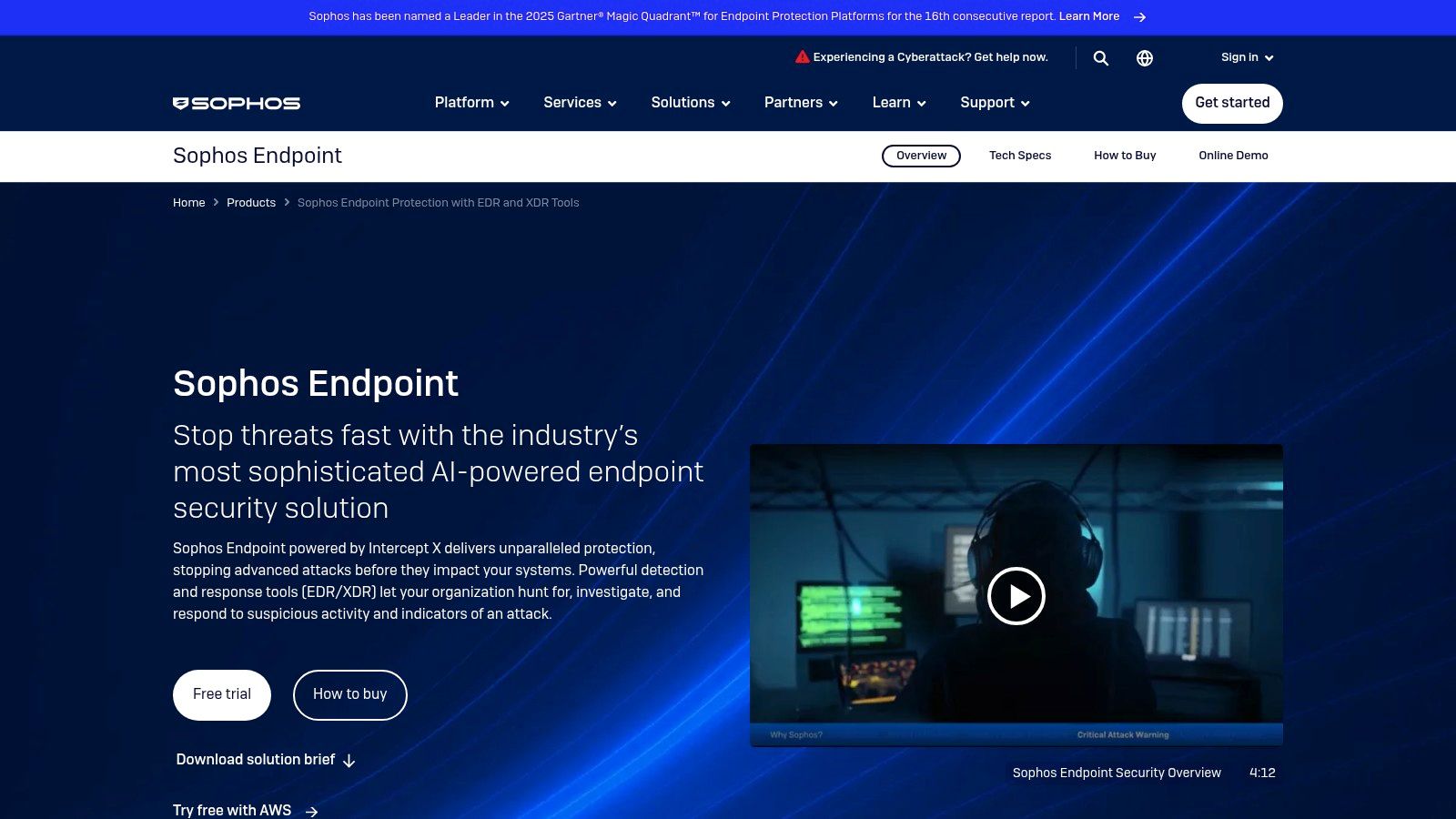 Sophos Endpoint (formerly Intercept X)