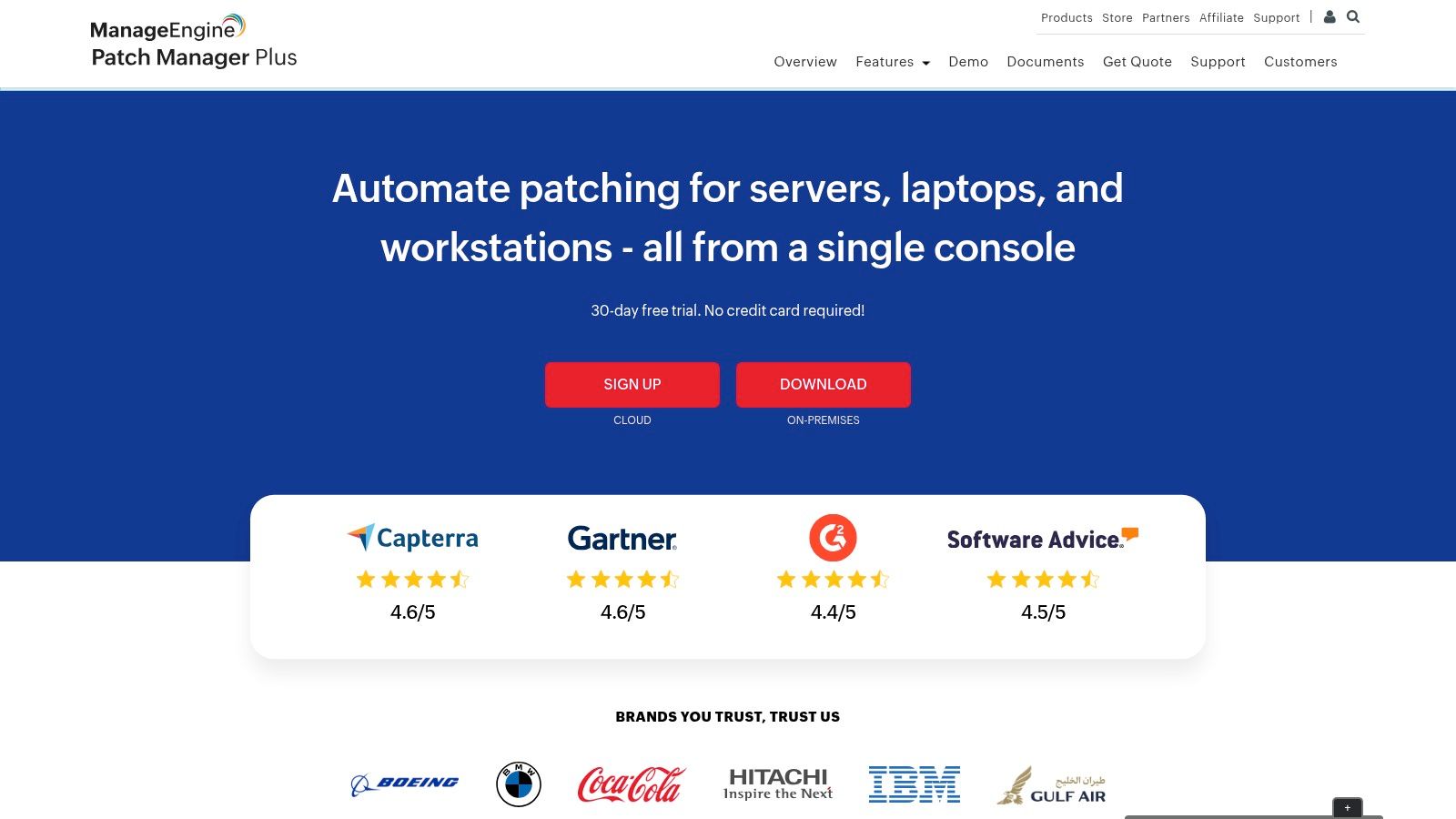 ManageEngine Patch Manager Plus (Zoho/ManageEngine)
