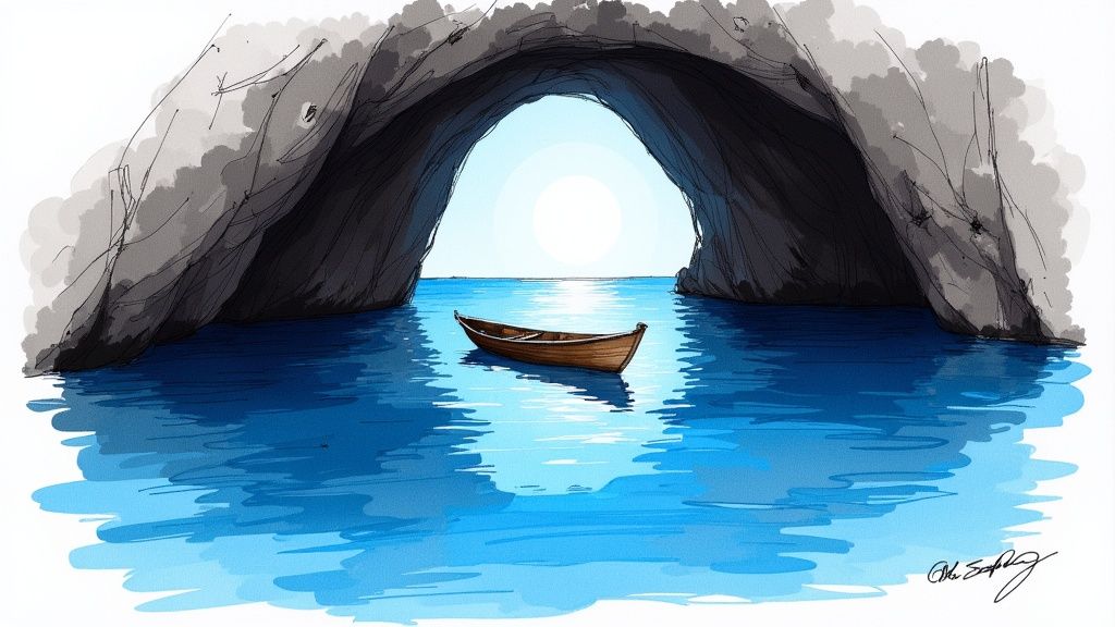 Explore the Blue Grotto