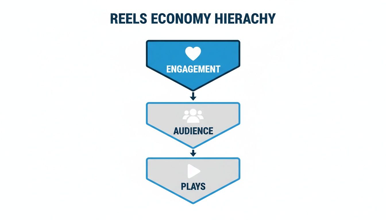 Infographic about how much does ig pay for reels