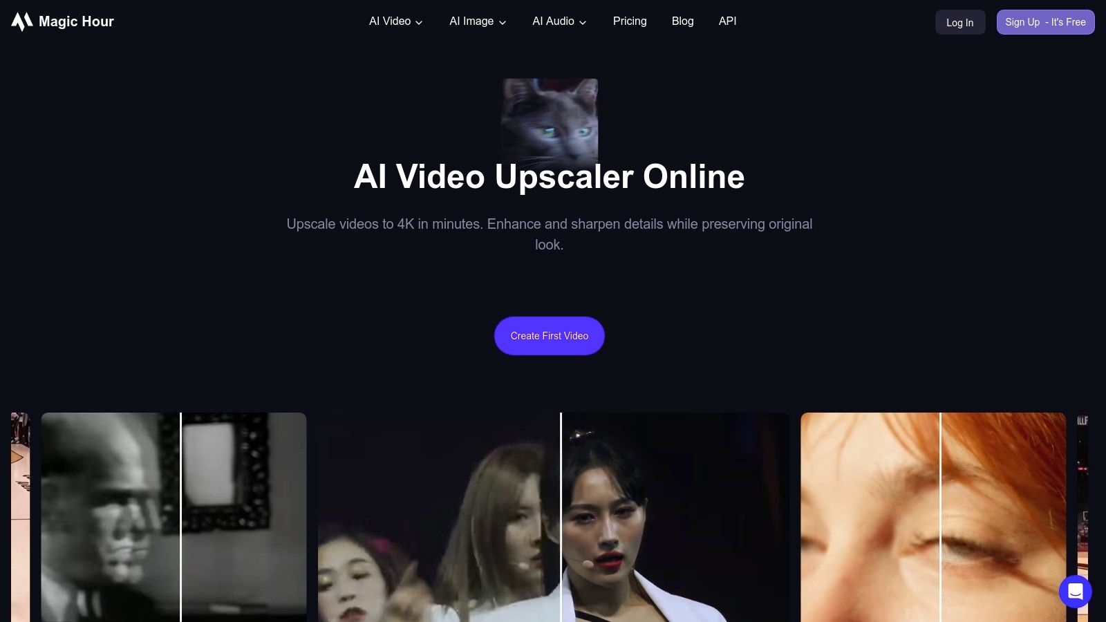 Magic Hour – AI Video Upscaler
