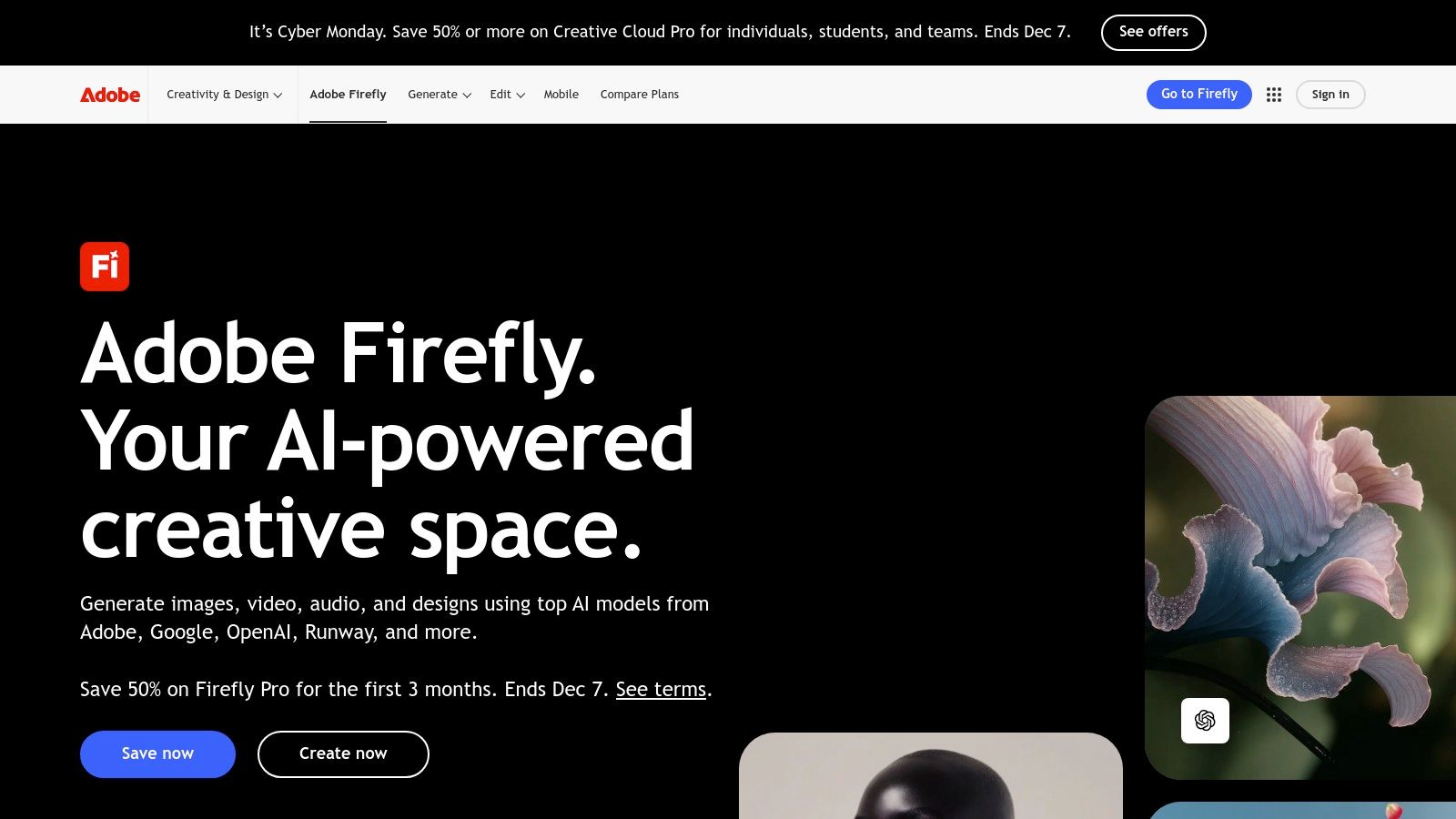 Adobe — Firefly and Creative Cloud Pro