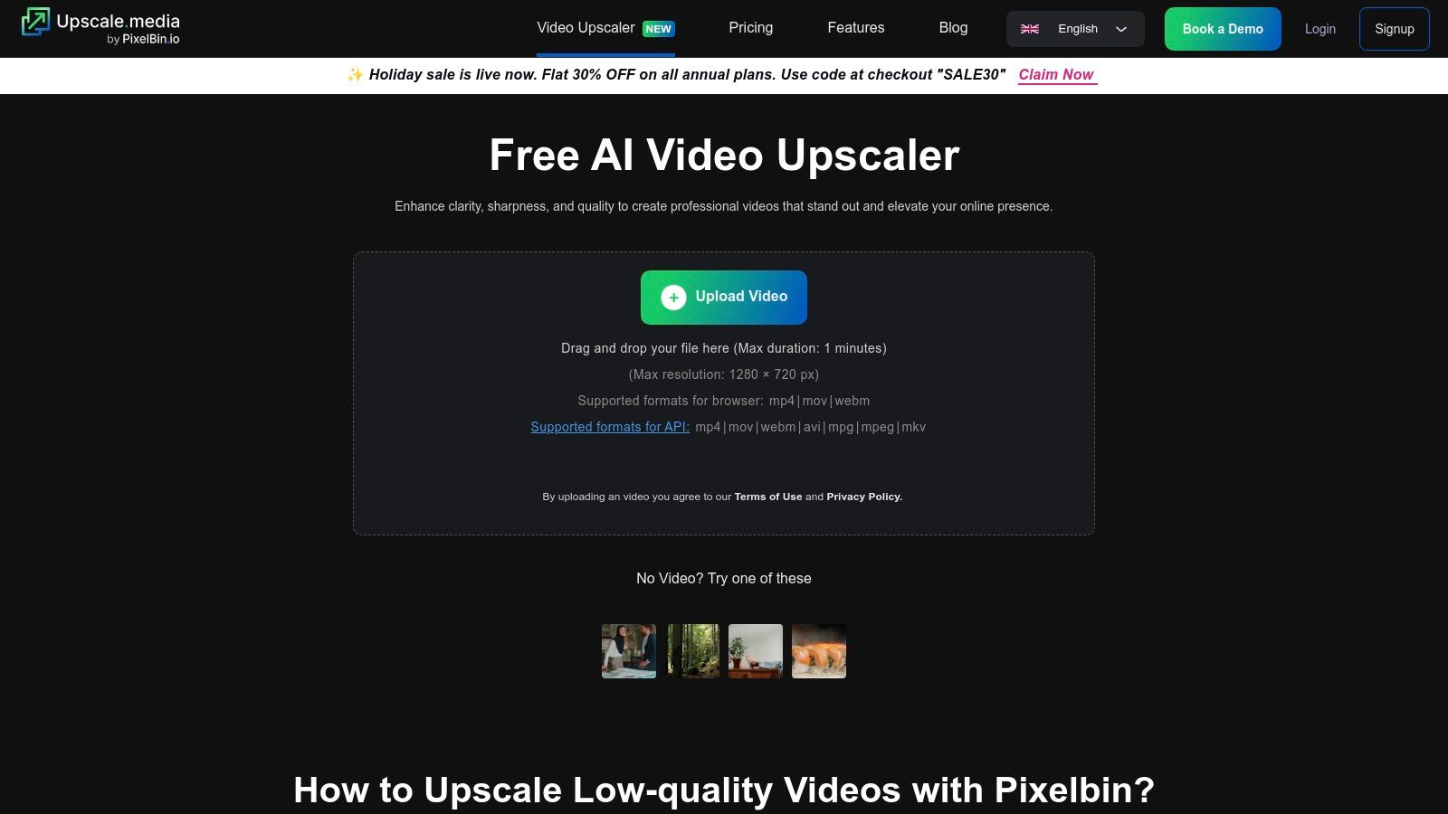 Upscale.media (PixelBin)