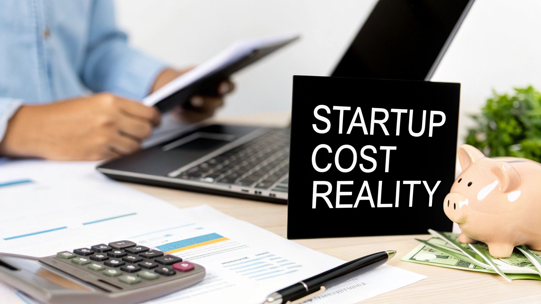 insurance agency startup costs financial planning A Guide to Insurance Agency Startup Costs The Ground-Up Independent Model: This is the path of total autonomy, but it also comes with the highest insurance agency startup costs. You're on the hook for every single detail, from securing carrier appointments and building your tech stack to creating a brand and marketing it. It’s a capital-intensive route best suited for entrepreneurs who have deep industry experience and significant funding already lined up. A desk with a person working on startup cost reality documents, calculator, laptop, and piggy bank.
