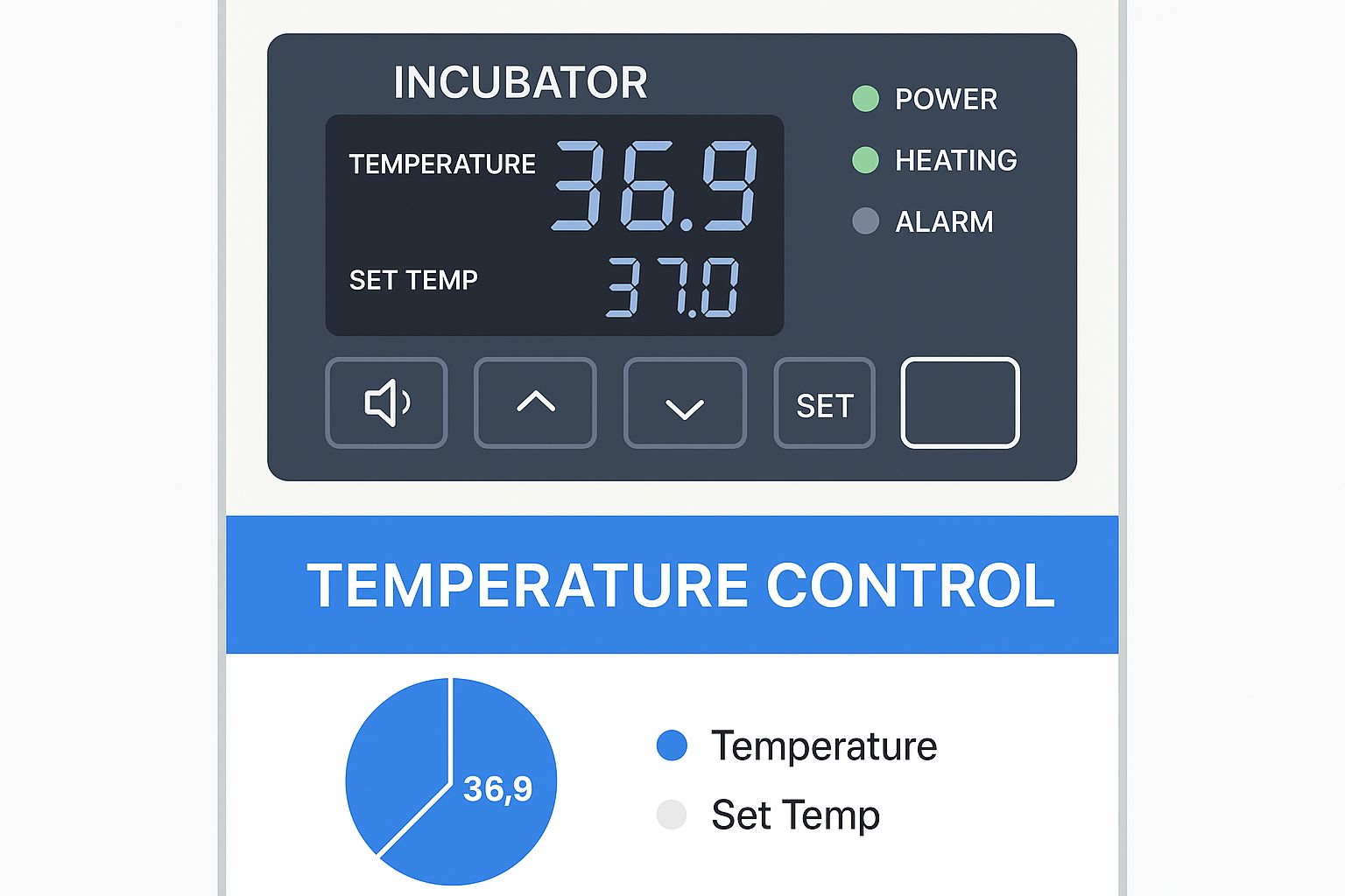Infographic about automatic egg incubator