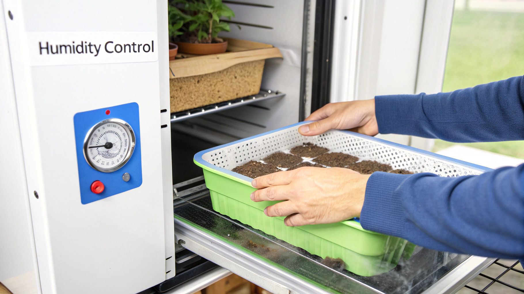 A collection of fresh, clean eggs in a carton, ready for incubation.