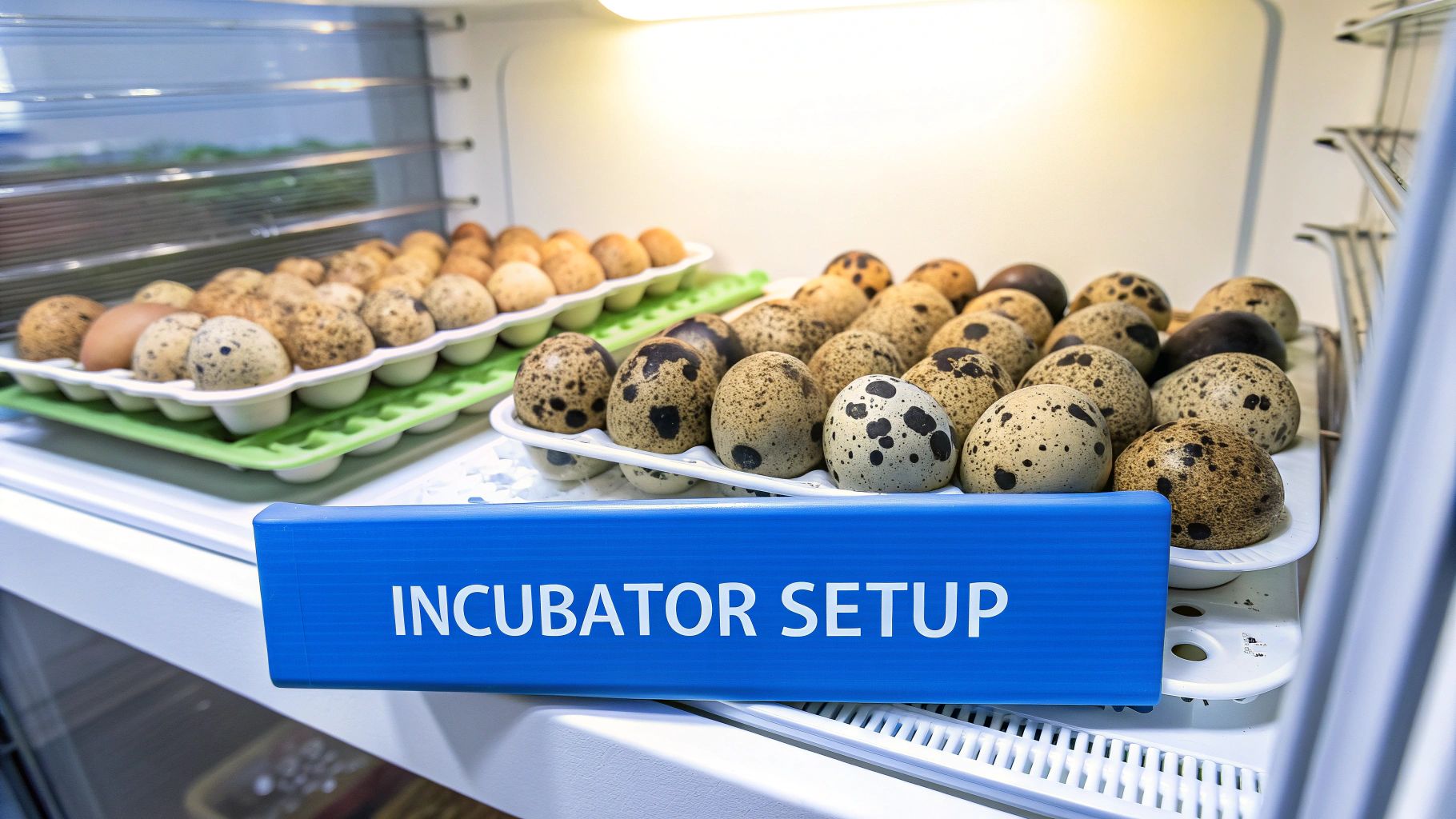 Selecting Quail Eggs