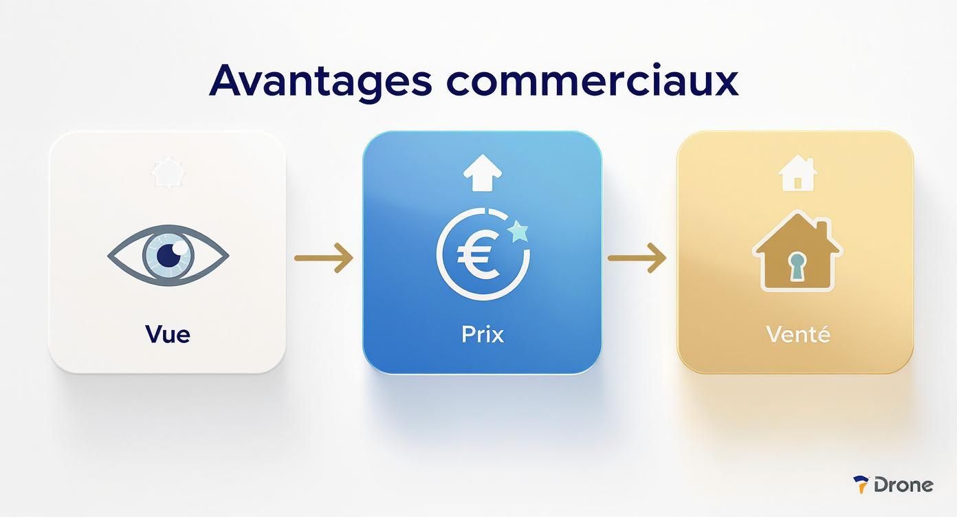 Infographic about prise de vue aérienne par drone