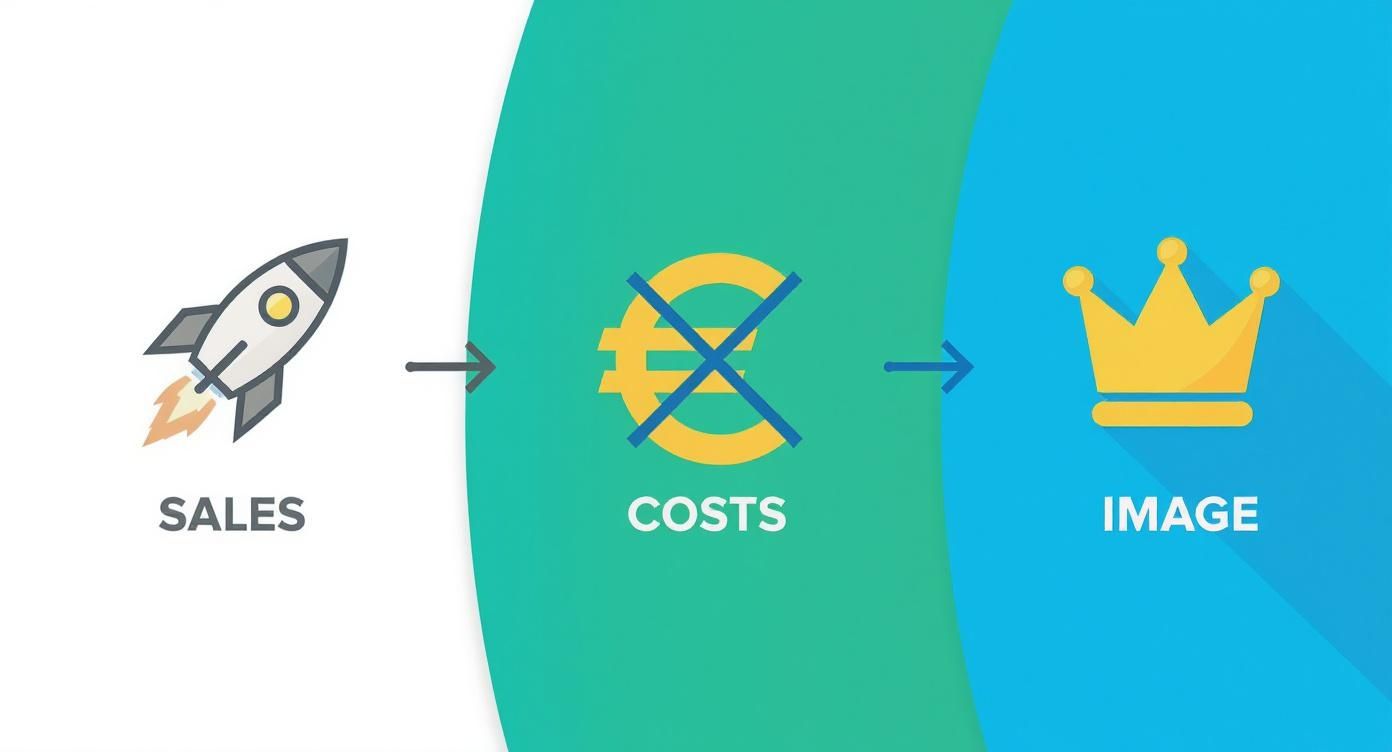 Infographic about maquette 3d