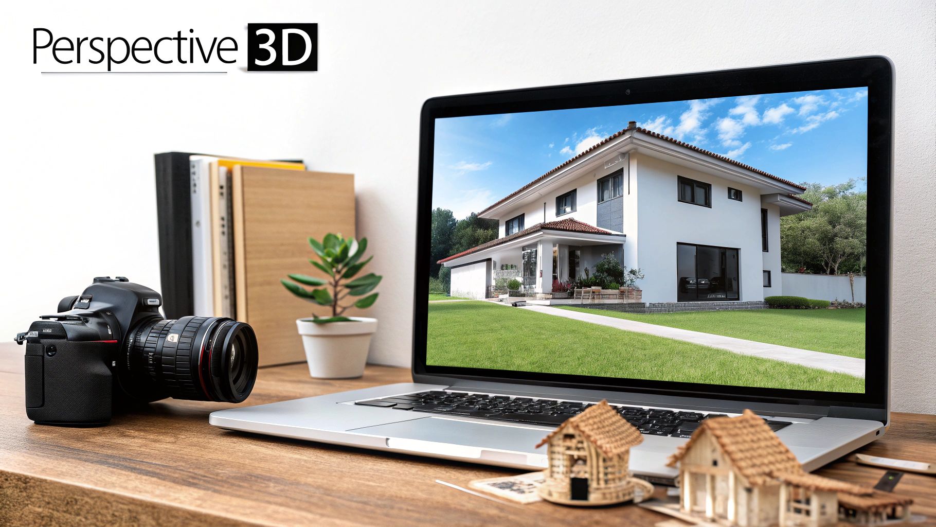 Vue intérieure d'un salon luxueux générée par perspective 3d architecture