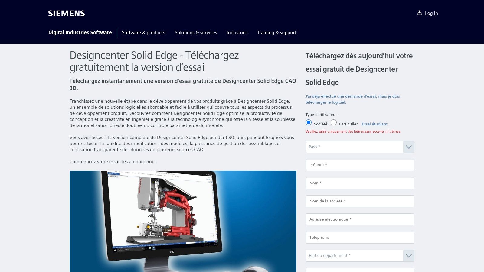 Siemens – Solid Edge (incl. Solid Edge X)