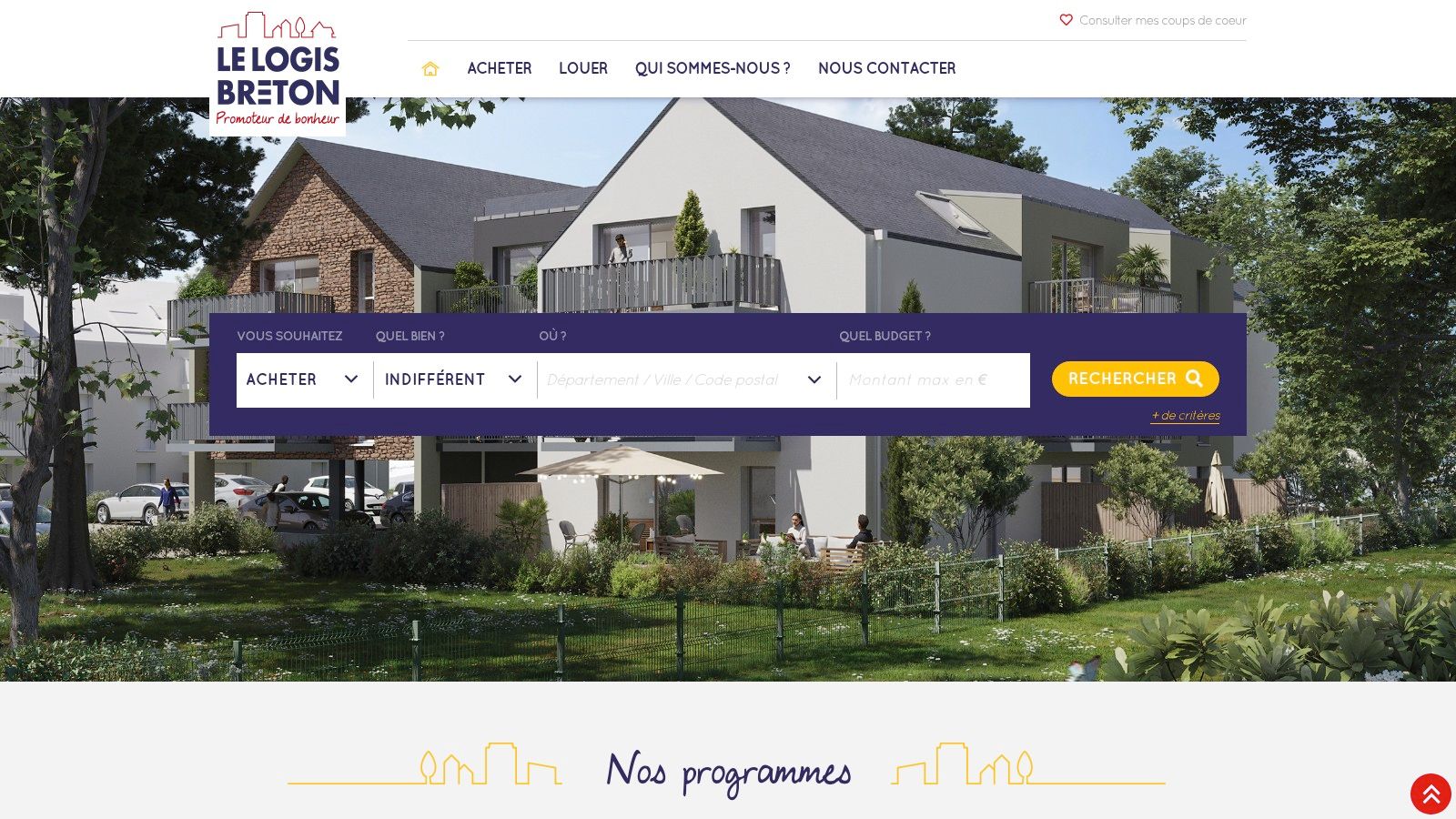Le site officiel du Logis Breton