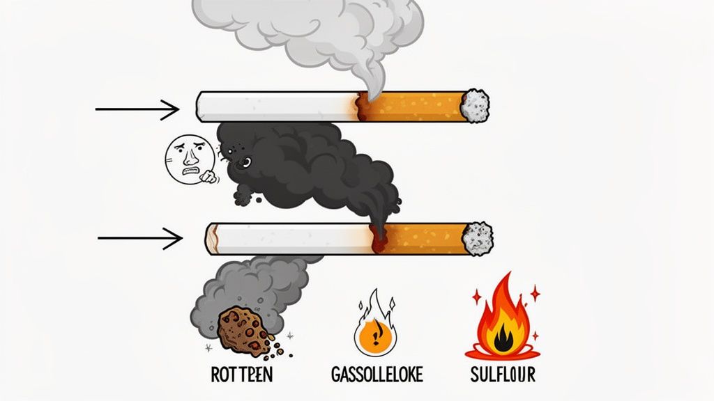 how far does the smell of cigarette smoke travel What Does Tobacco Smell Like? A Guide for Adult Consumers