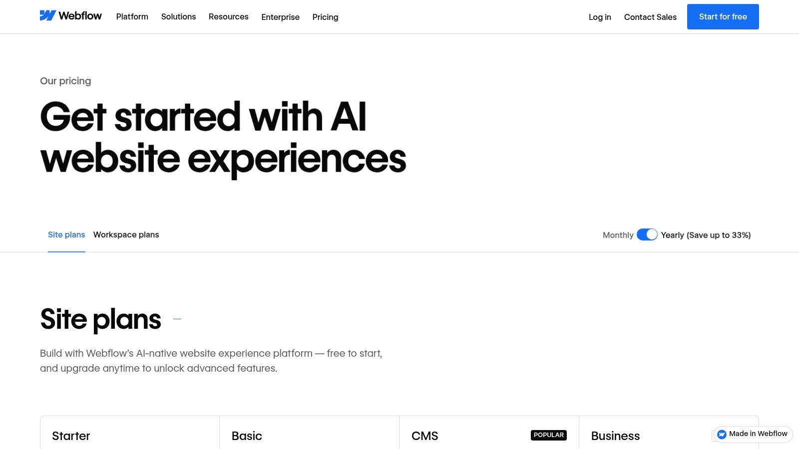 Webflow Ecommerce