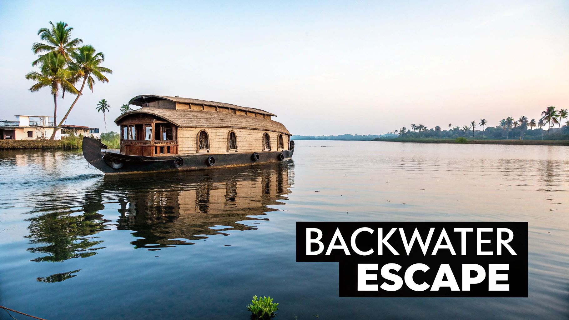 10 Best Places for a December Trip in India (2025 Guide) 1 Kerala Backwater Cruise & Houseboat Experience