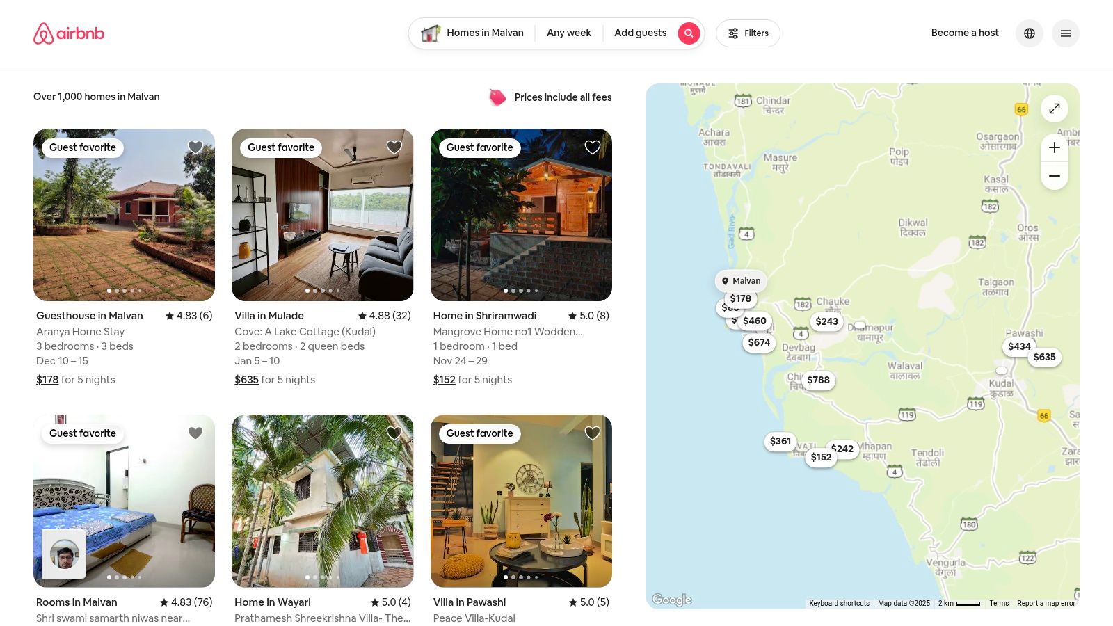 hotels in sindhudurg malvan: Top 7 Picks for 2025 4 Airbnb