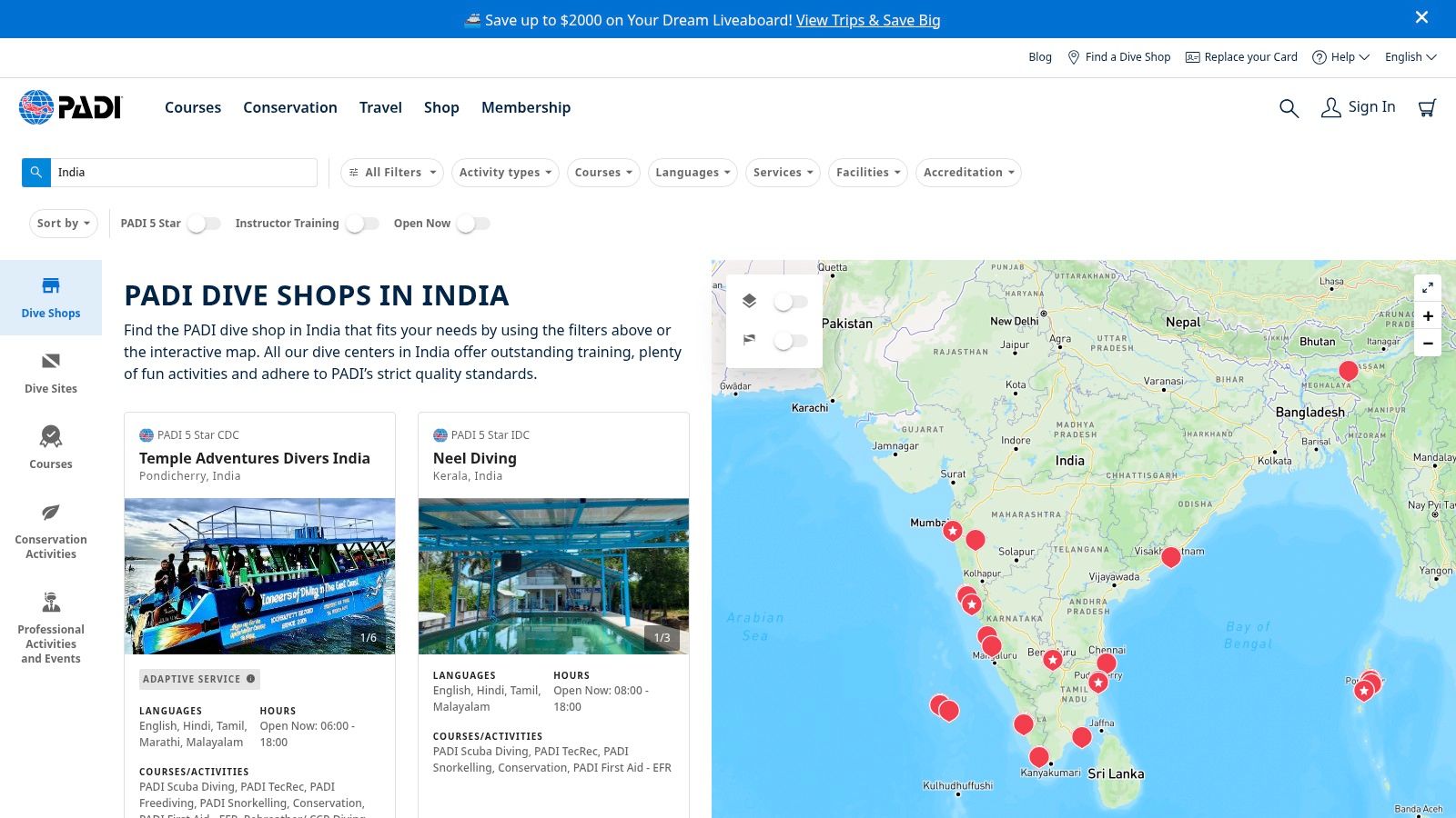 Top 7 watersports near me spots in Malvan & Tarkarli 2025 4 PADI – Dive Shop / Dive Site Finder
