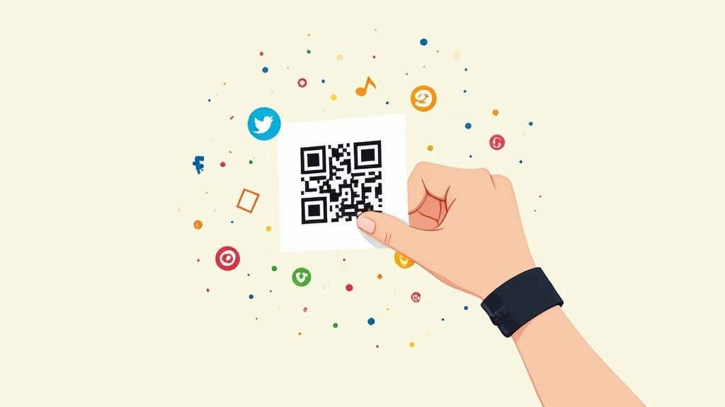 Social Media Contest QR Codes