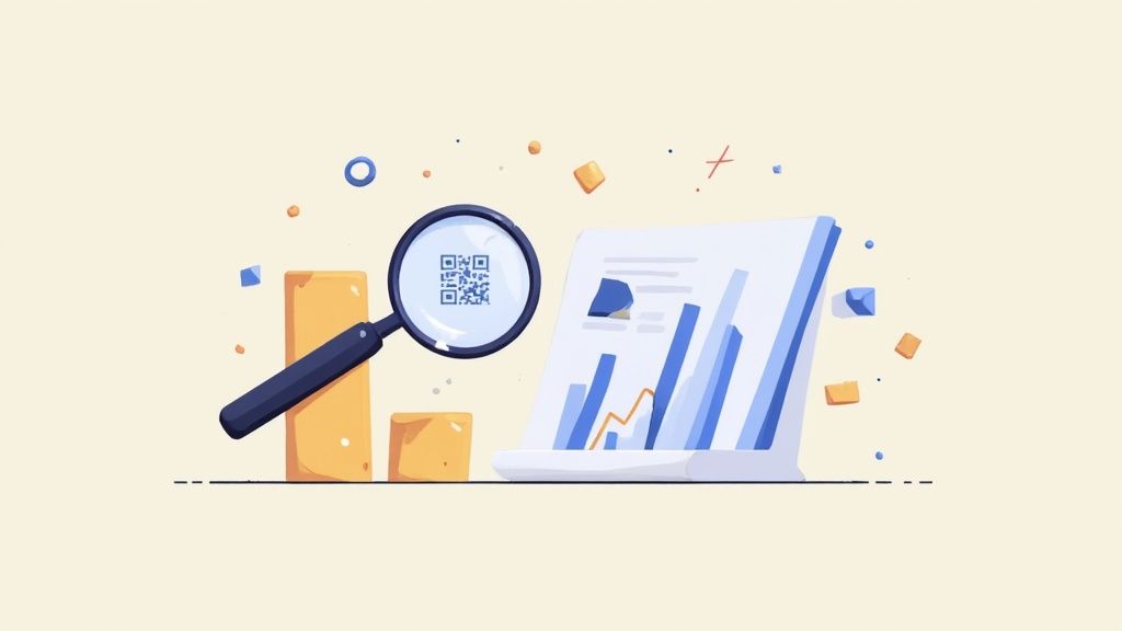 Analyzing QR code scan data