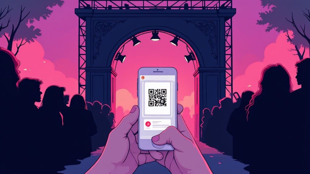 Event Ticketing and Check-in QR Codes