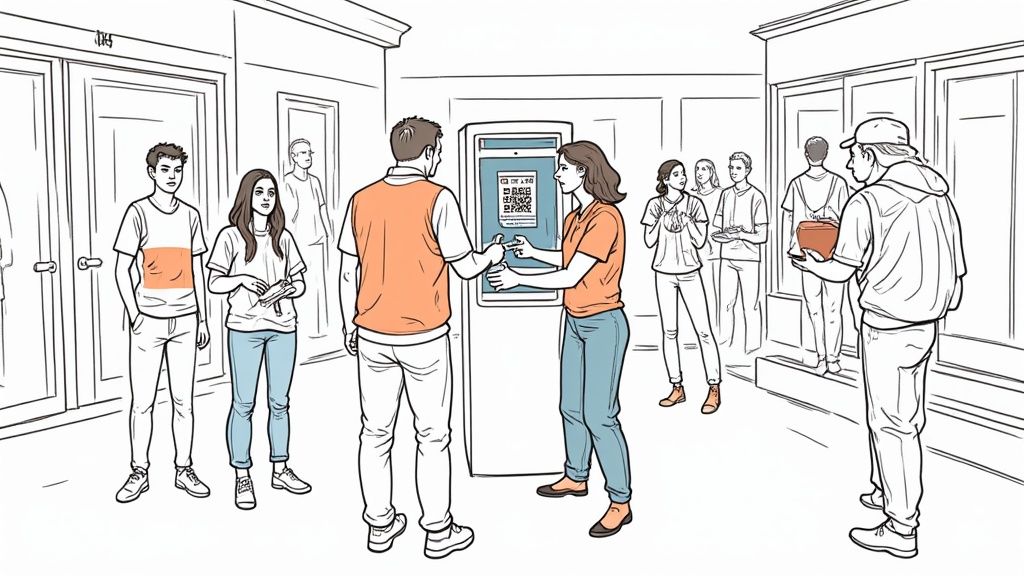 Event Ticketing and Check-in QR Codes