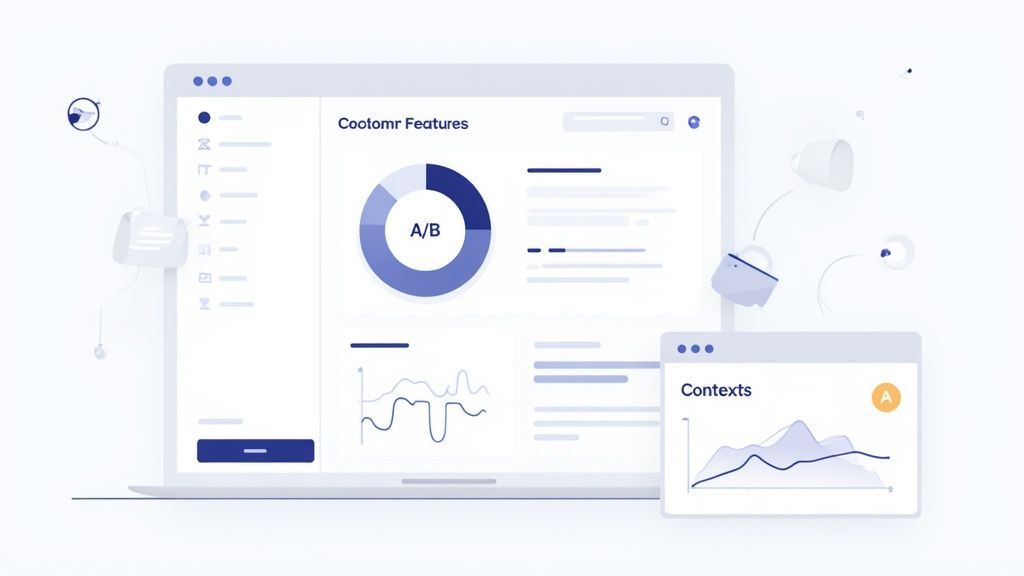 A collection of modern software tools and platforms displayed on a screen, symbolizing a developer’s toolkit for experimentation.