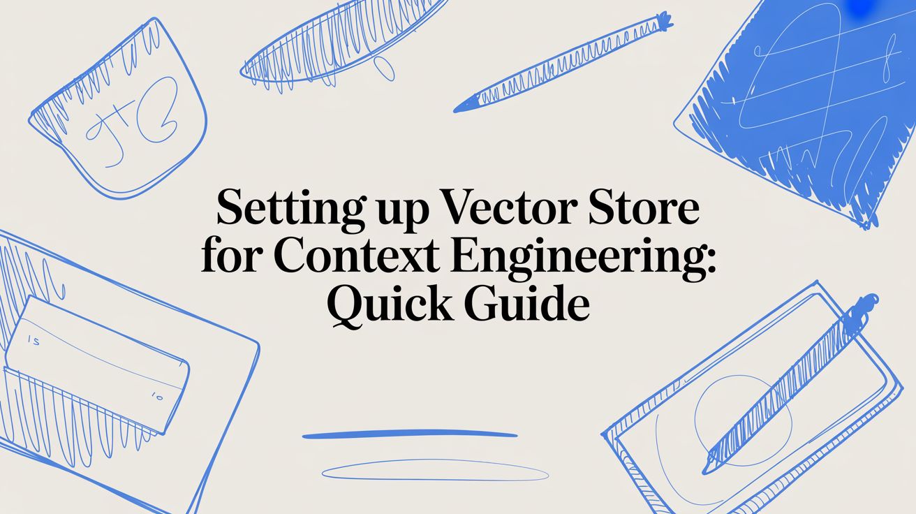 Setting up a Vector Store for Context Engineering: The Definitive Guide
