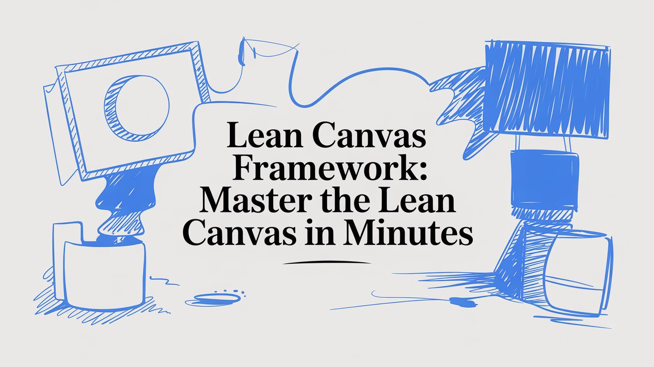 Master the Lean Canvas Framework: Your One-Page Blueprint for Success