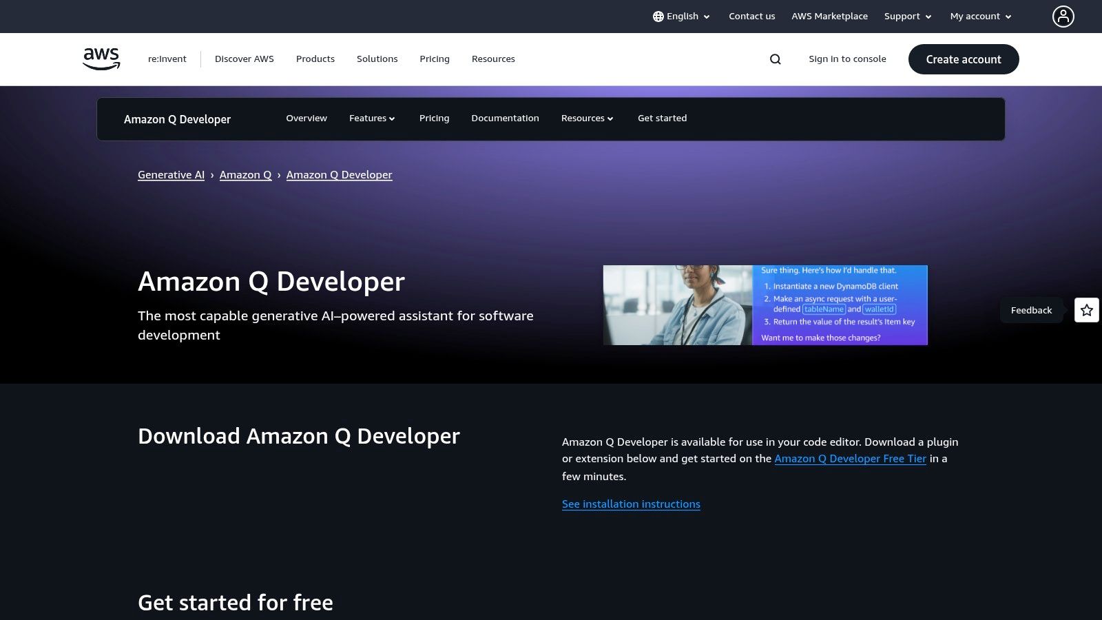 Amazon Q Developer