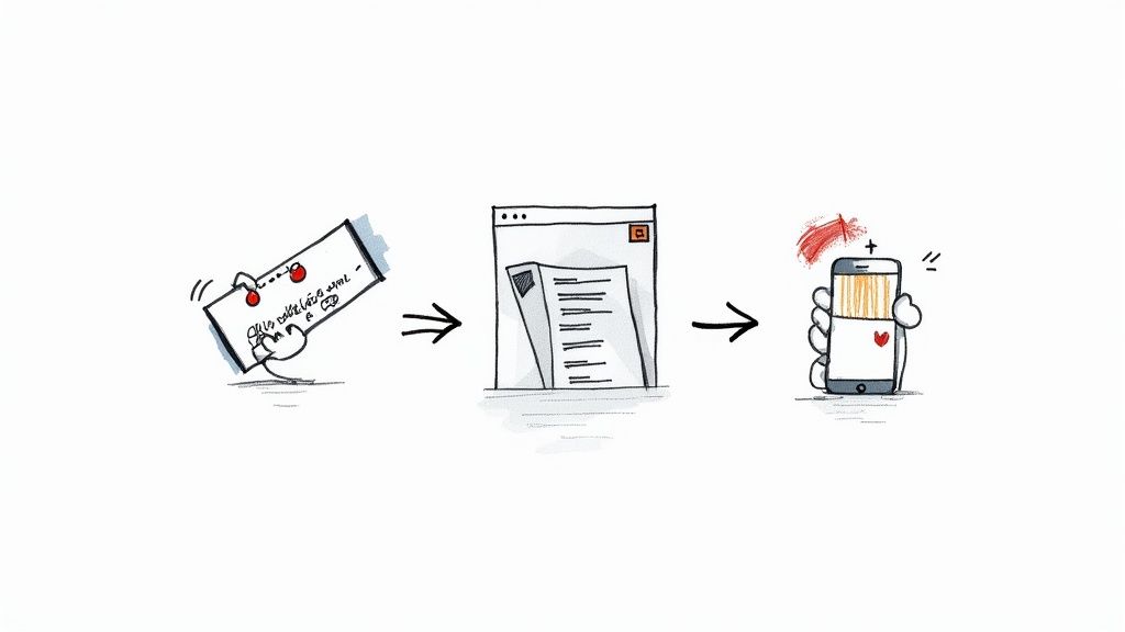 Procesul de transfer bancar de la notificare pe hârtie la cod SWIFT și aplicație mobilă