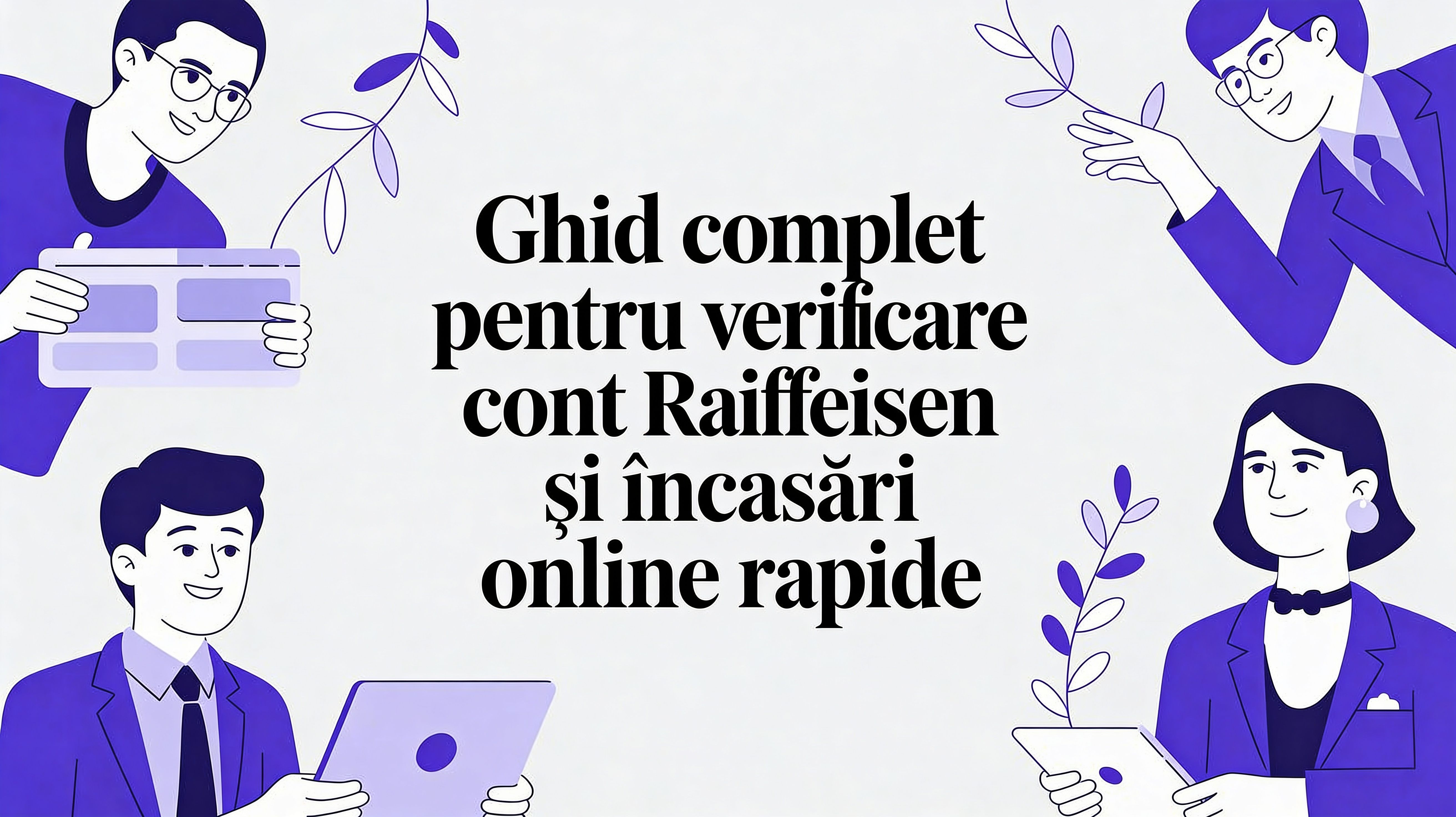 Ghid complet pentru verificare cont Raiffeisen și încasări online rapide