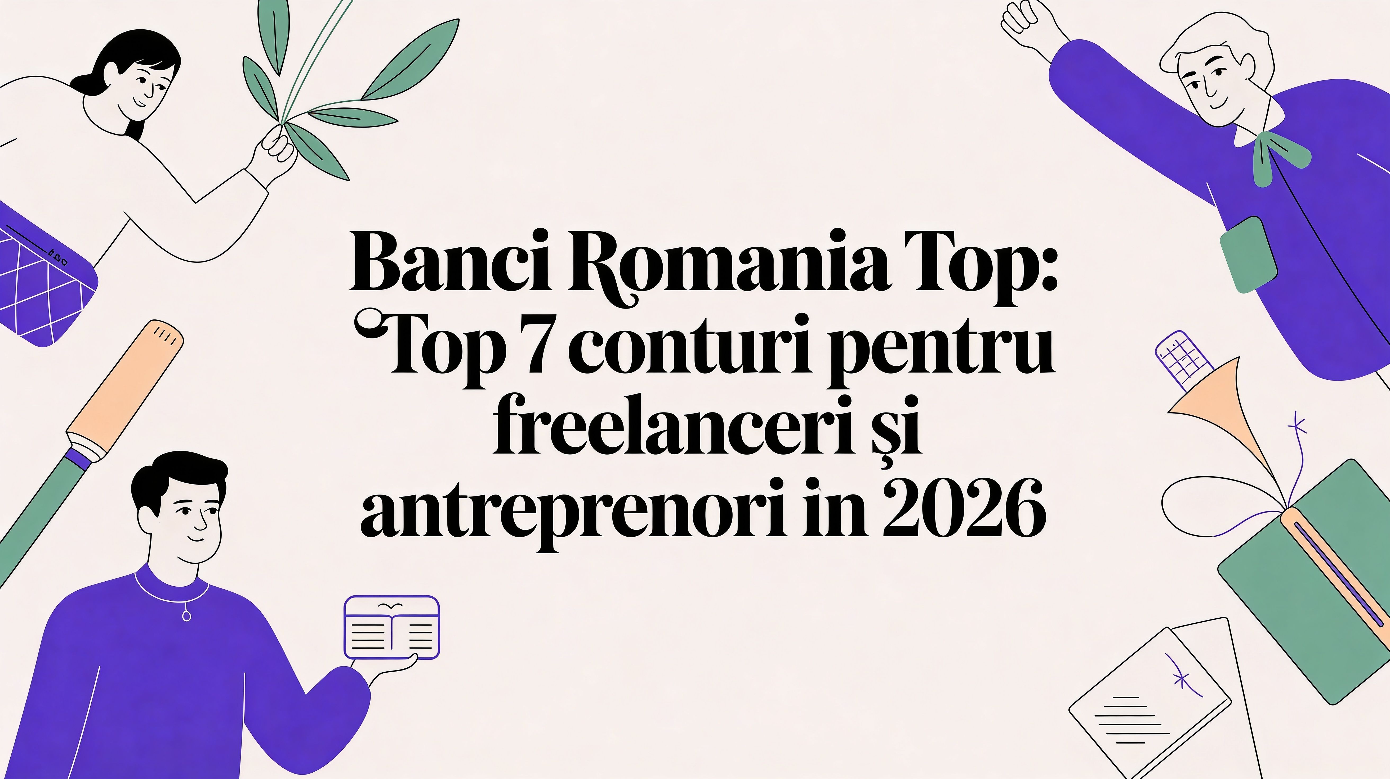 Banci romania top: Top 7 conturi pentru freelanceri și antreprenori în 2026