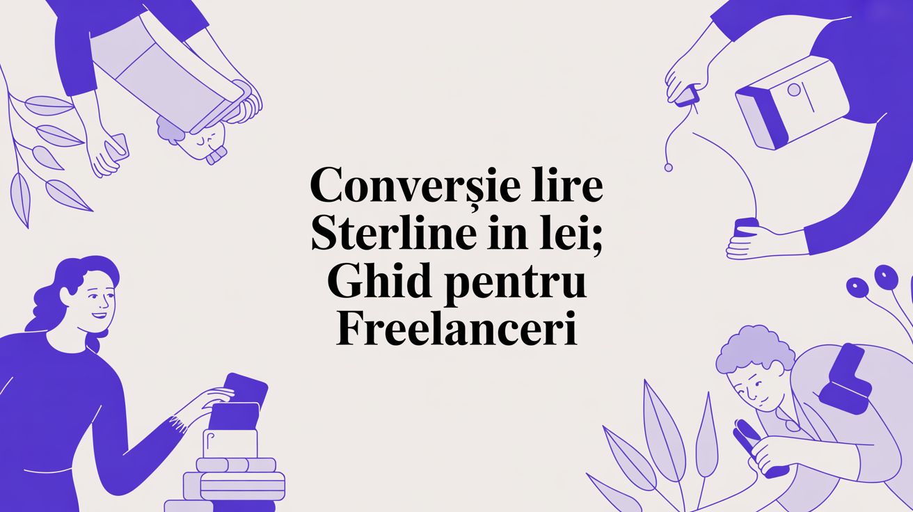Conversie lire sterline în lei: ghidul tău pentru a încasa online rapid