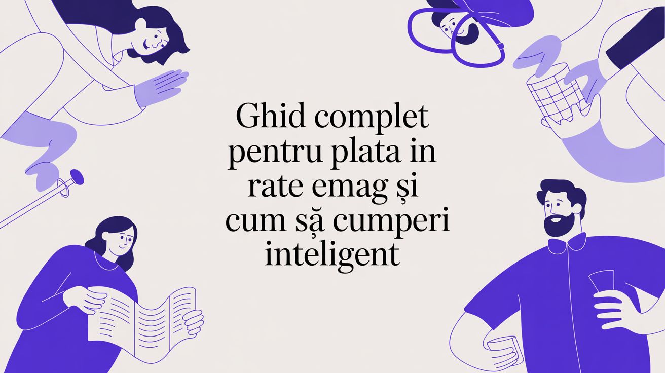 Ghid complet pentru plata în rate eMAG: transformă o cheltuială într-o investiție inteligentă