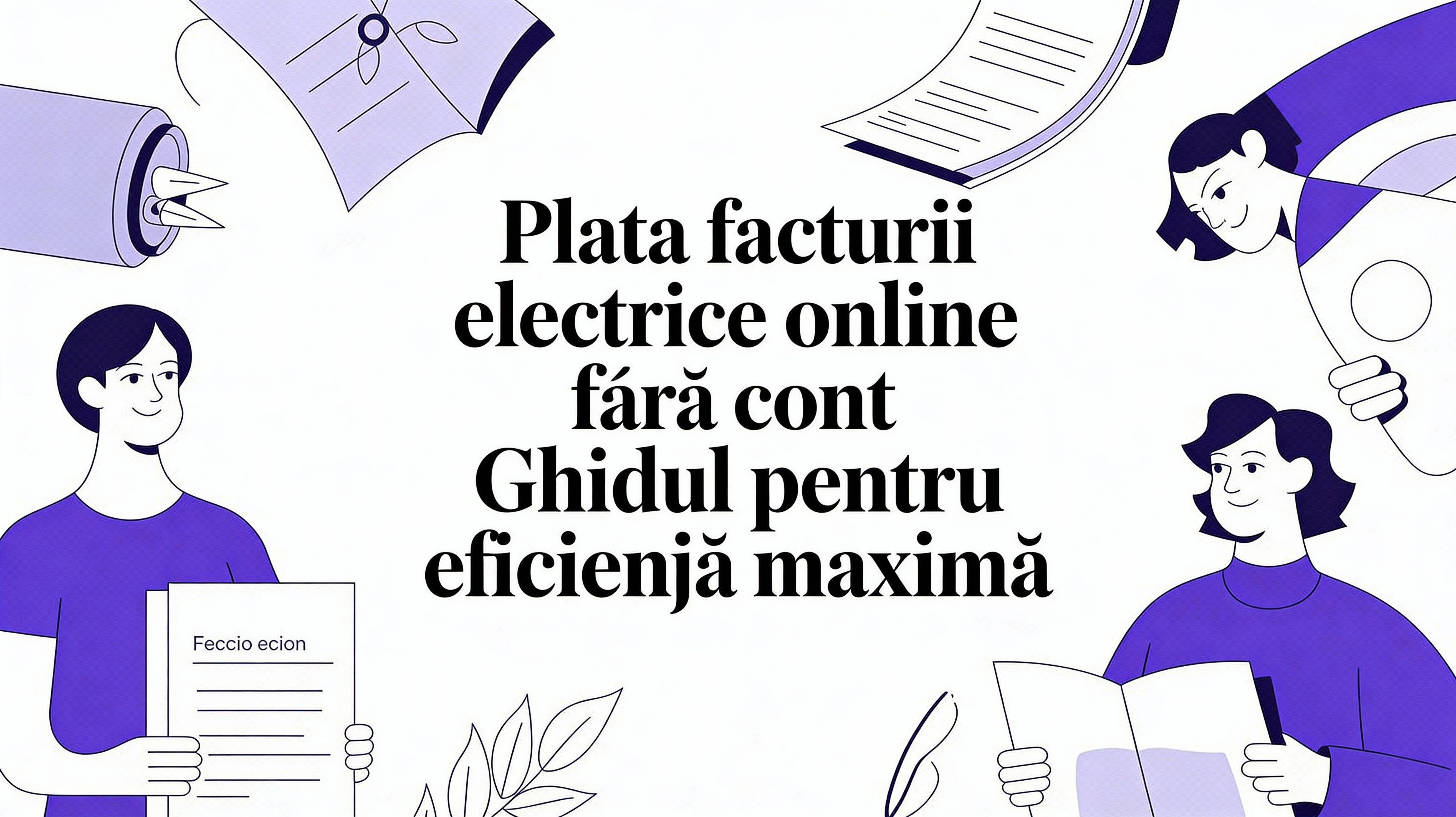 Plata Facturii Electrice Online Fără Cont: Ghidul Tău Pentru a Câștiga Timp și Bani