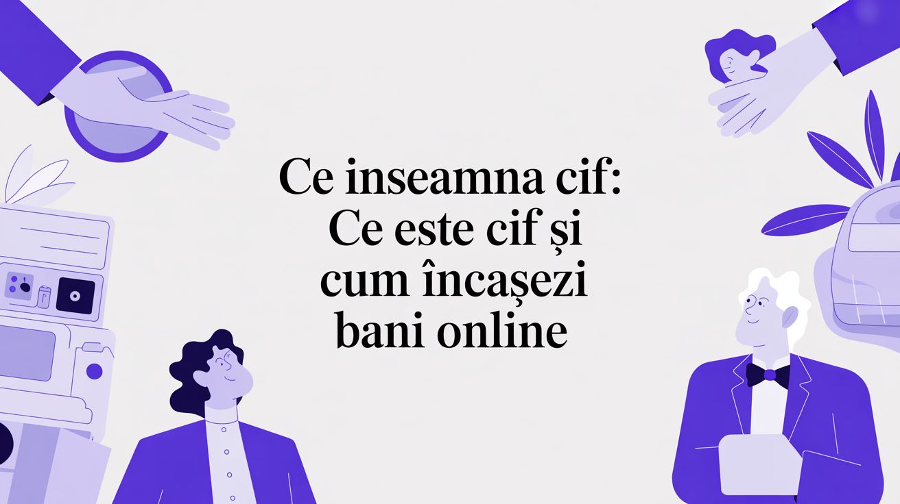 Ce înseamnă CIF: Cheia ta pentru a încasa bani online chiar de azi