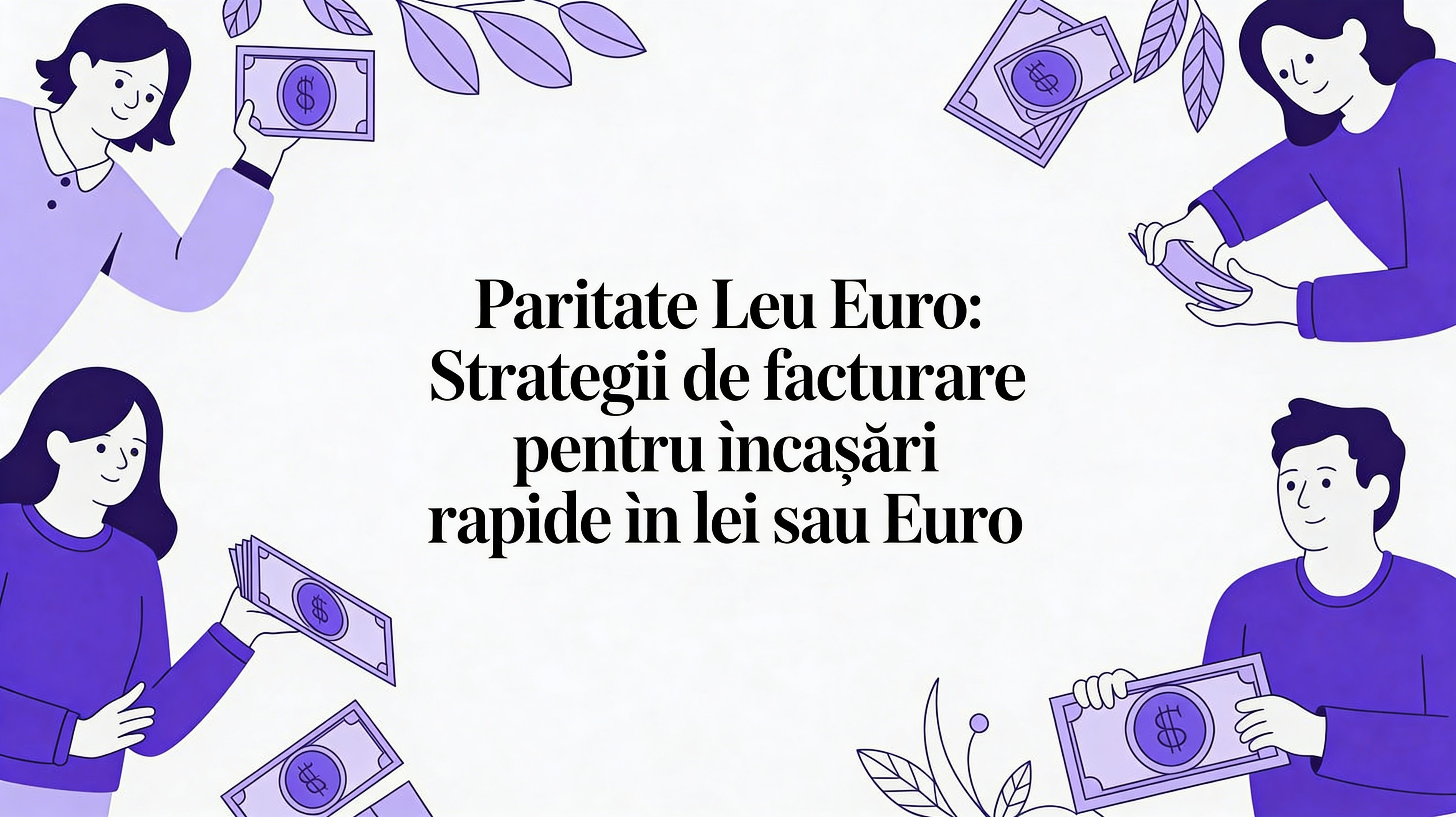 Paritate leu euro: Cum să încasezi rapid în lei sau euro, fără să pierzi la cursul valutar