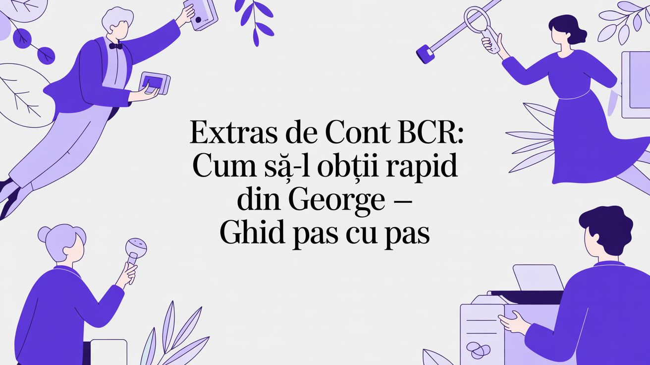 Extras de cont BCR: Cum îl obții rapid și îl transformi într-o rampă de lansare pentru afacerea ta