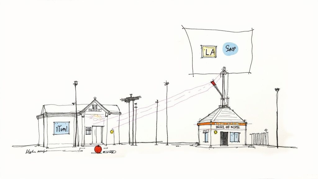 O lupă ce mărește grafice economice, reprezentând analiza factorilor de influență