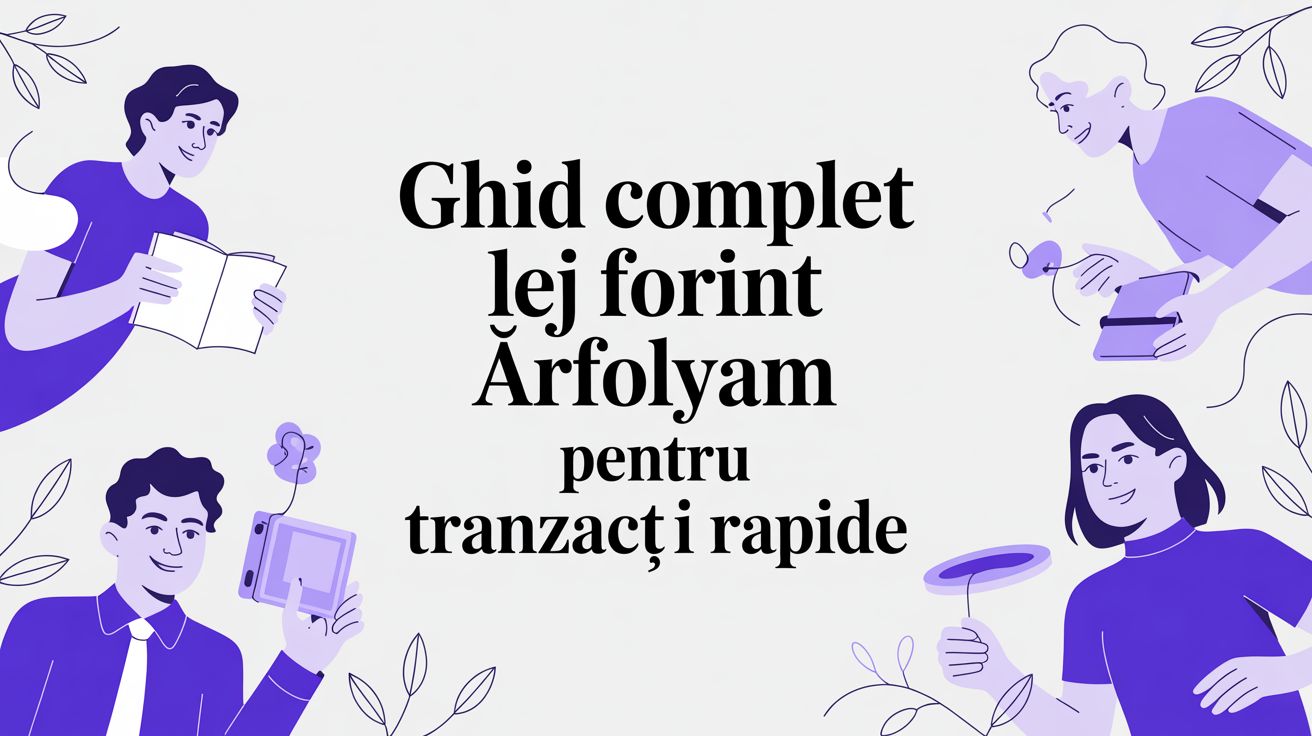 Ghid complet Lej Forint Árfolyam: Încasează astăzi din colaborări internaționale