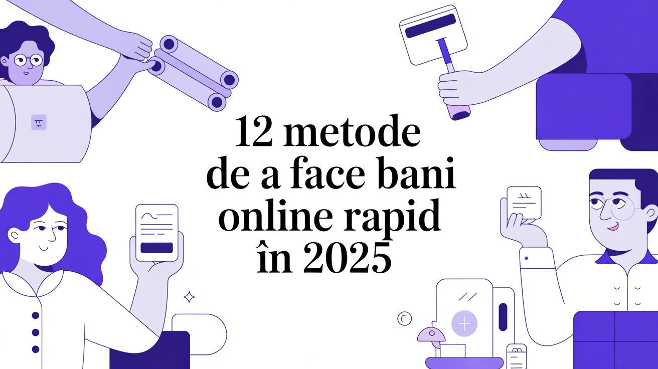 12 Metode de a Face Bani Online Rapid în 2025