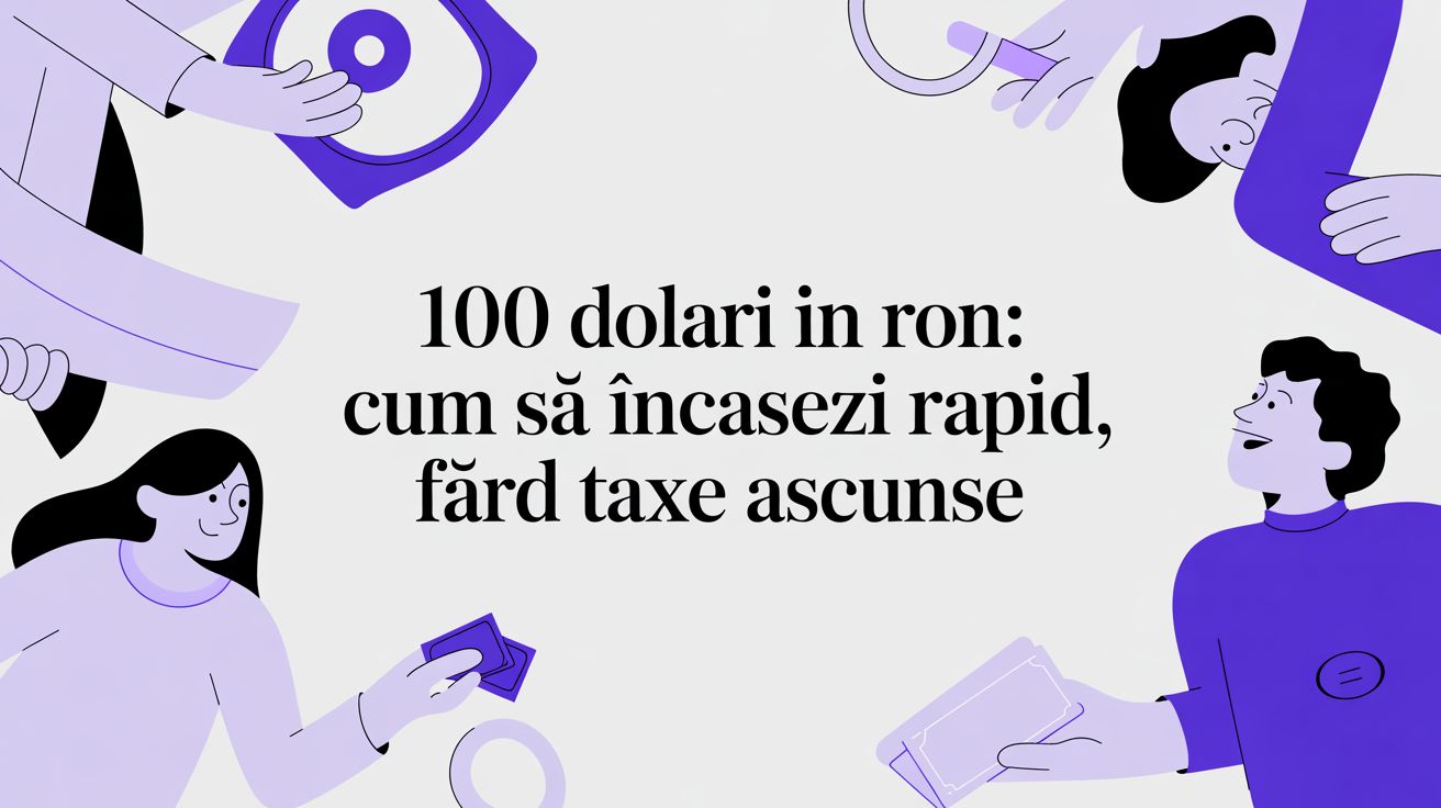 100 dolari in ron: Transformă-ți munca în bani reali, astăzi