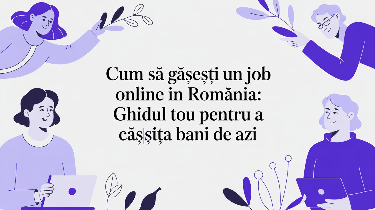 Cum să Găsești un Job Online în România: Ghidul Tău pentru a Câștiga Bani de Azi