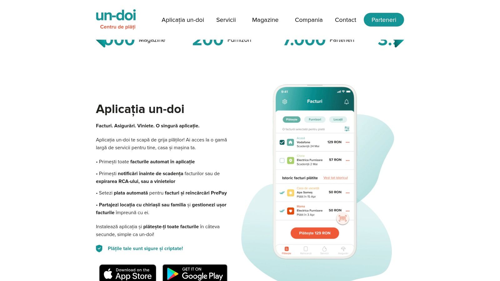 un-doi Centru de plăți