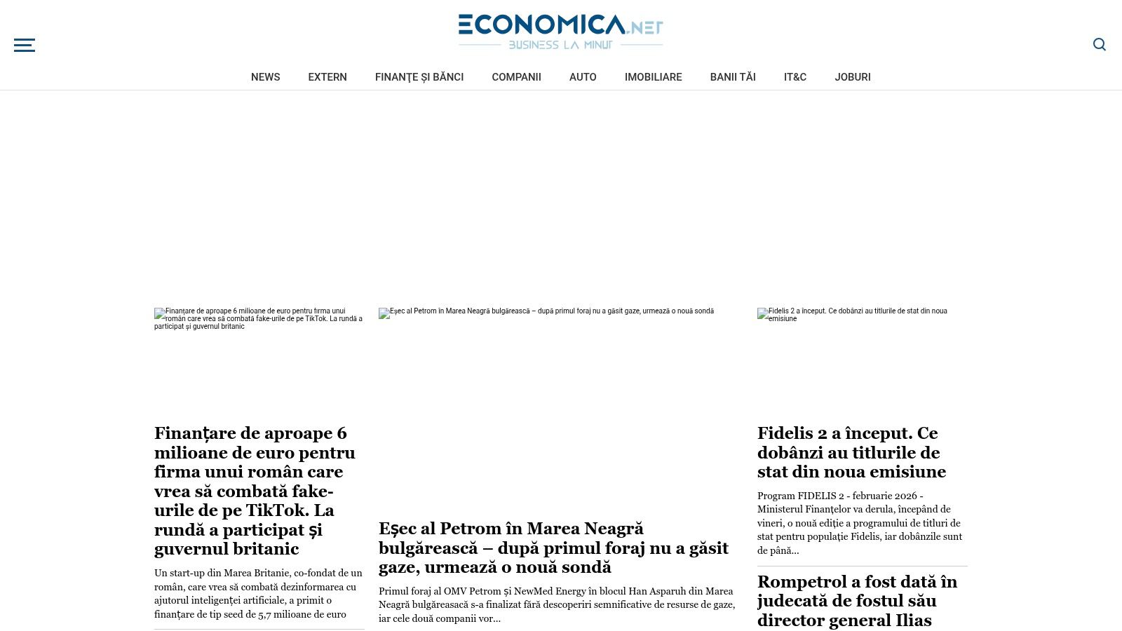 Economica.net – Finanțe / Bănci